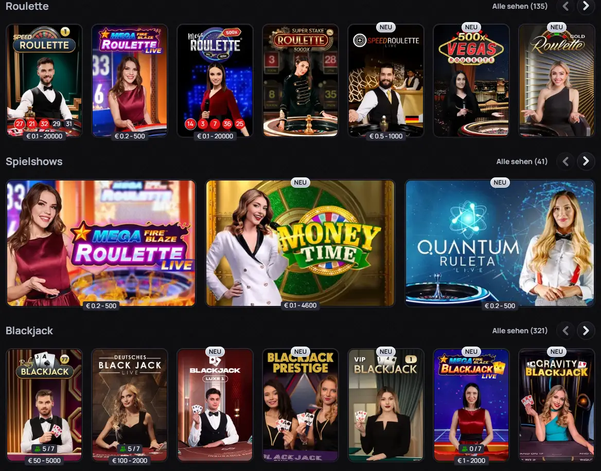 slottinen casino live